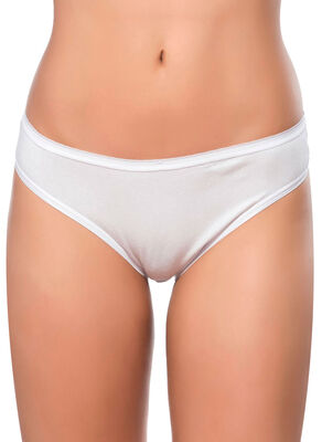Özkan Underwear - Özkan 6120 6'lı Paket Kadın Pamuklu Likralı Süprem Slip Külot (1)