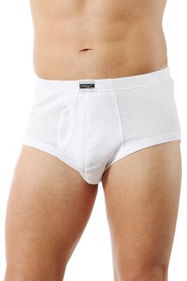 Özkan Underwear - Özkan 0117 6'lı Paket Erkek Pamuklu Ribana Torbalı Esnek Yumuşak Rahat Slip Külot (1)