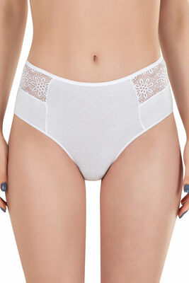 Özkan Underwear - Özkan 26848 6'lı Paket Kadın Pamuklu Modal Esnek Rahat Dantel Detaylı Külot (1)