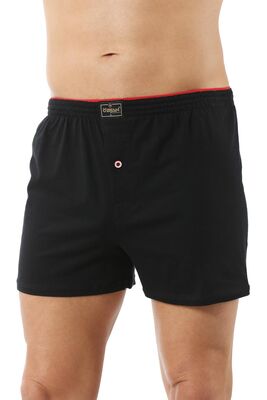 Özkan Underwear - Özkan 0041 Erkek Şardonlu Pamuklu Düğmeli Penye Boxer (1)